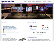Tablet Screenshot of ip-studio.com